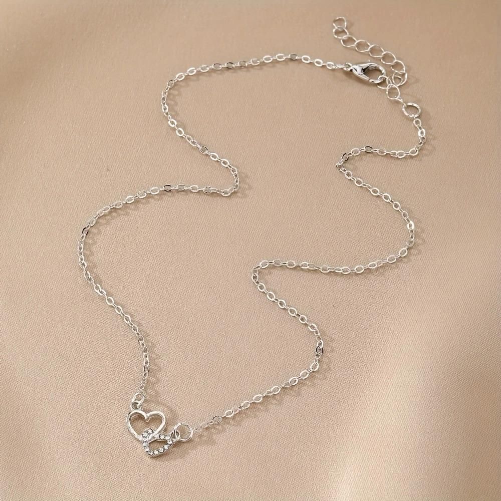 Women's Dual Heart Pendant