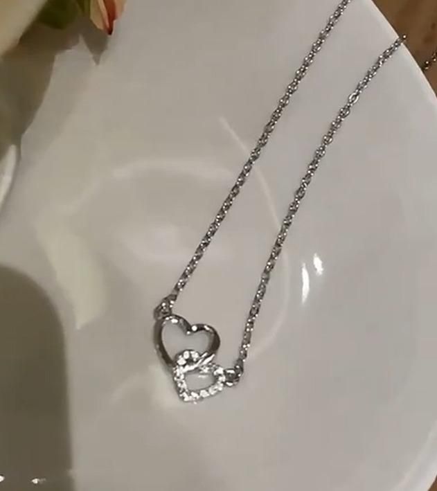 Women's Dual Heart Pendant