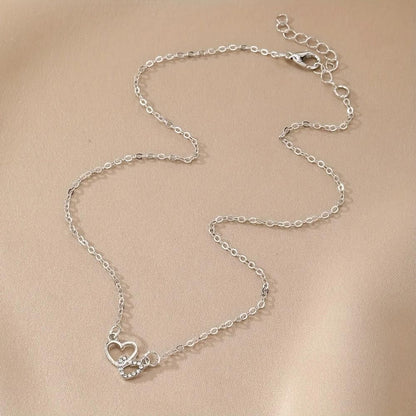 Women's Dual Heart Pendant